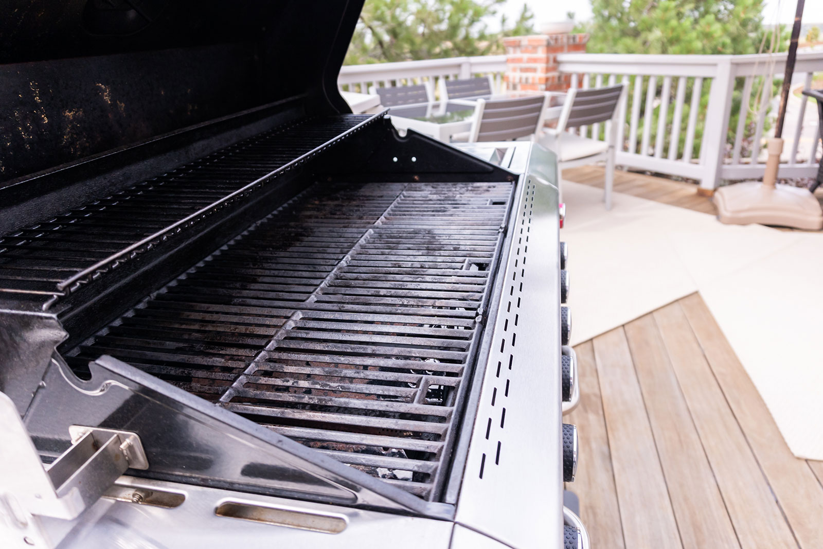 Gas and Charcoal Grills Removal